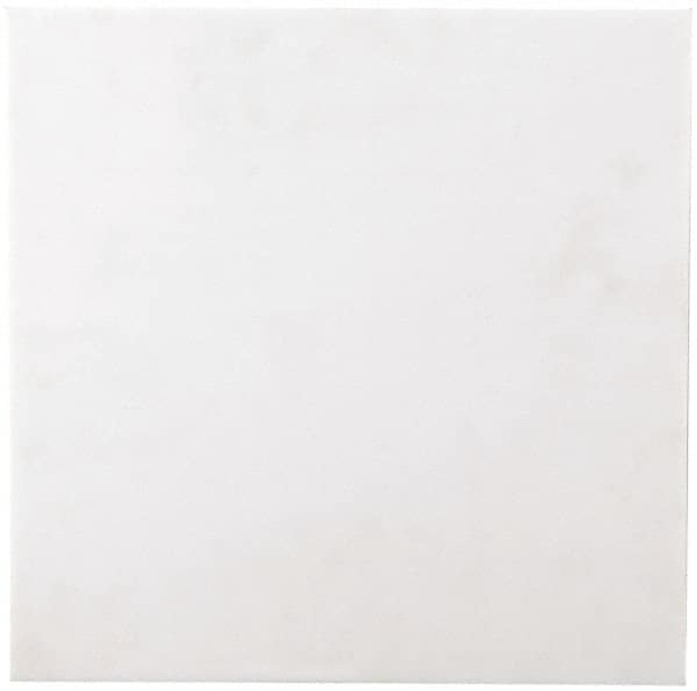 Made in USA 5513141 Plastic Sheet: Polyester (Polyethylene Terephthalate), 1" Thick, 12" Long, White