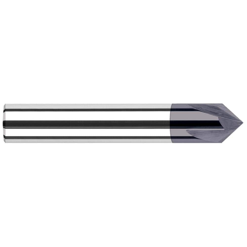 Harvey Tool 742245-C3 Chamfer Mills; Cutter Head Diameter (Fractional Inch): 1/2 ; Cutter Head Diameter (Decimal Inch): 0.5000 ; End Type: Single ; Shank Diameter (Decimal Inch): 0.5000 ; Shank Diameter (Inch): 1/2 ; Overall Length (Inch): 3