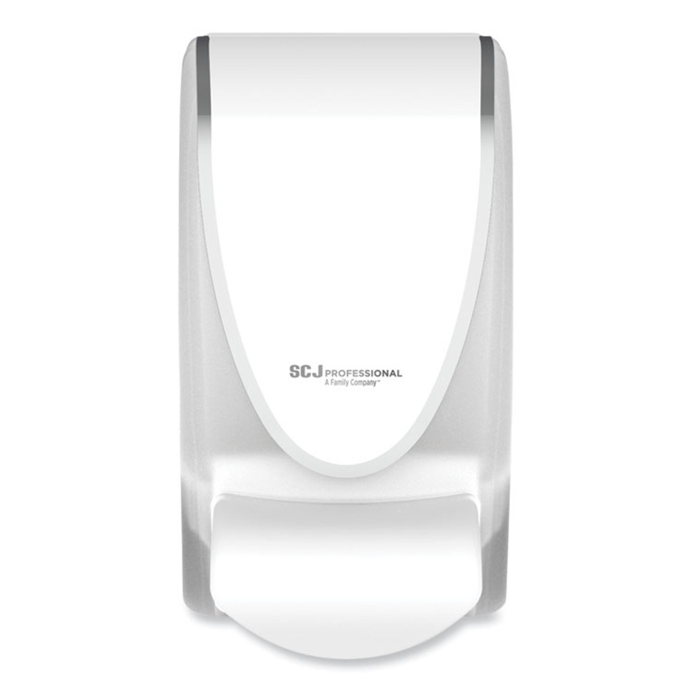 SC JOHNSON Professional® TPW1LDS Transparent Manual Dispenser, 1 L, 4.92 x 4.6 x 9.25, White, 15/Carton