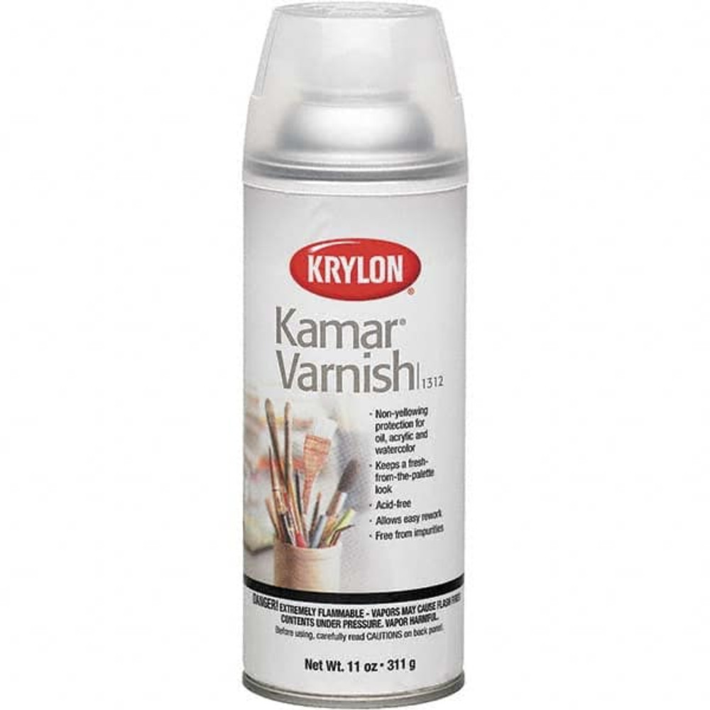 Krylon K01312 Enamel Spray Paint: Clear, Gloss, 11 oz