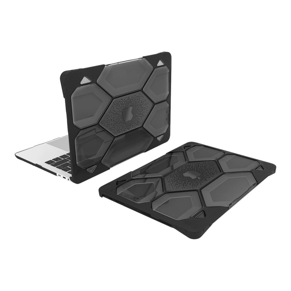 IBENZER LC-HPE-T13BK  Hexpact - Notebook shell case - 13.3in - black - for Apple Macbook Pro 13.3in (Late 2016, Mid 2017, Mid 2018, Mid 2019, Early 2020, Late 2020, Mid 2022)