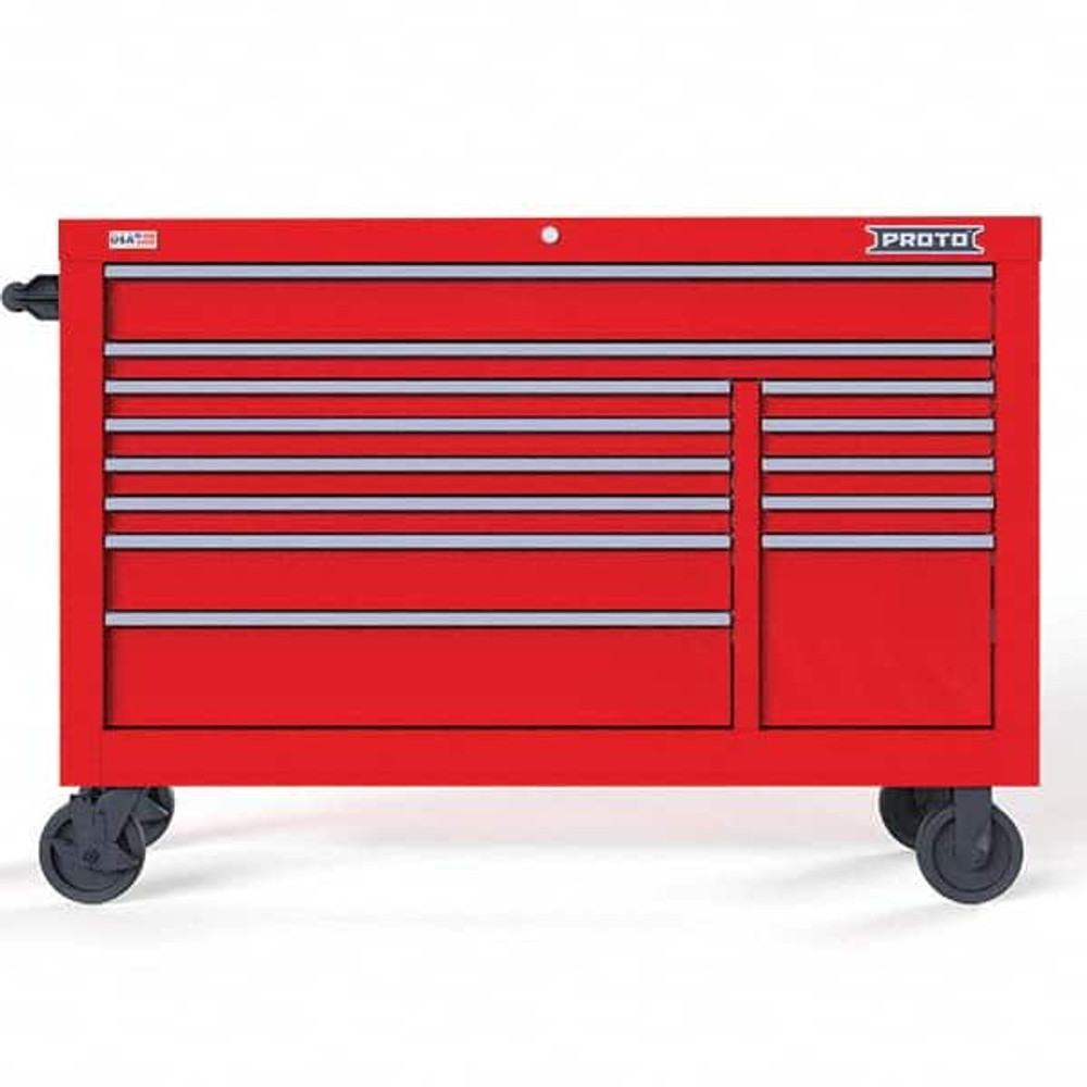 Proto JSTV5539RD13RD Steel Tool Roller Cabinet: 13 Drawers