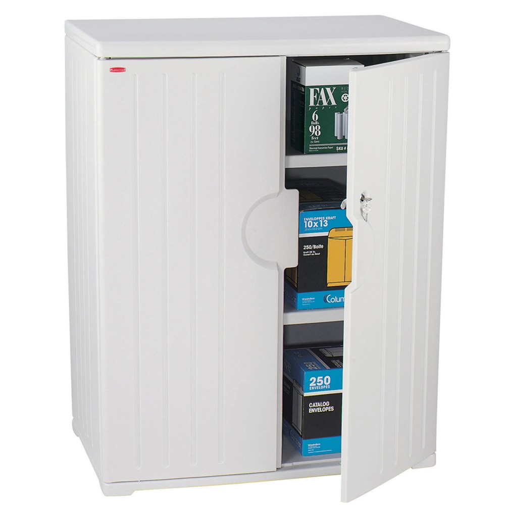 ICEBERG ENTERPRISES LLC Iceberg 92563  OfficeWorks Storage Cabinet, 46inH x 36inW, Platinum