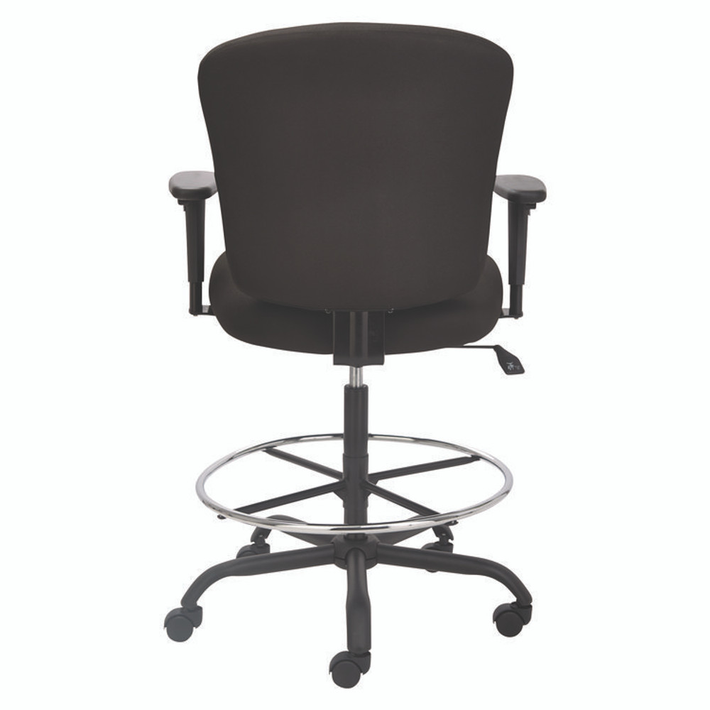 ALERA MT4510 Alera Mota Series Big and Tall Chair, Supports Up to 450 lb, 19.68" to 23.22" Seat Height, Black