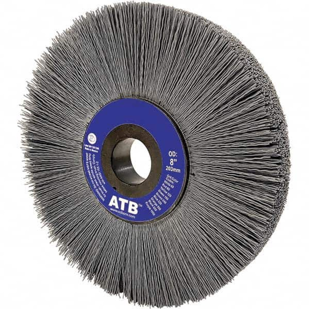 Osborn 0004082100 Wheel Brush:  6" Wheel Dia,  1" Face Width