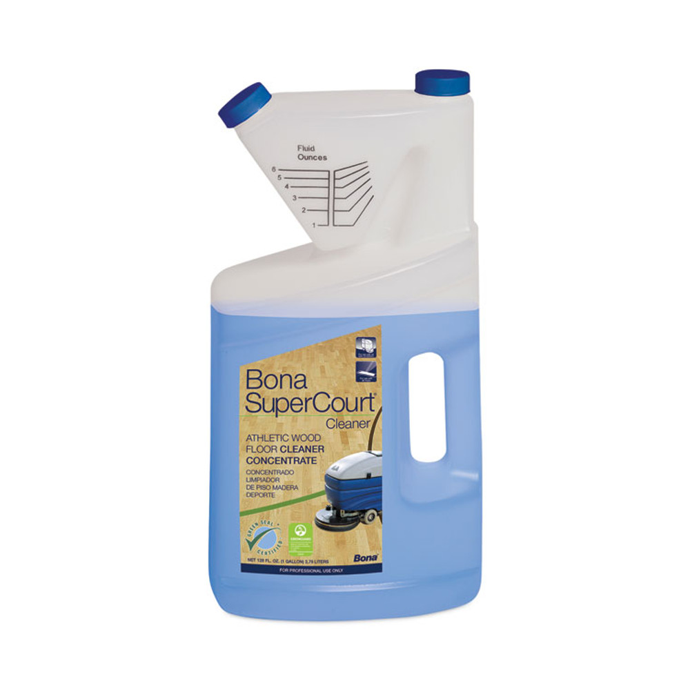 BONA US WM700018184 SuperCourt Cleaner Concentrate, 1 gal Bottle