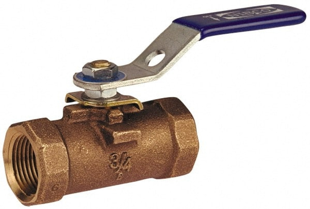NIBCO NL9403A Standard Manual Ball Valve: 1" Pipe, Reduced Port