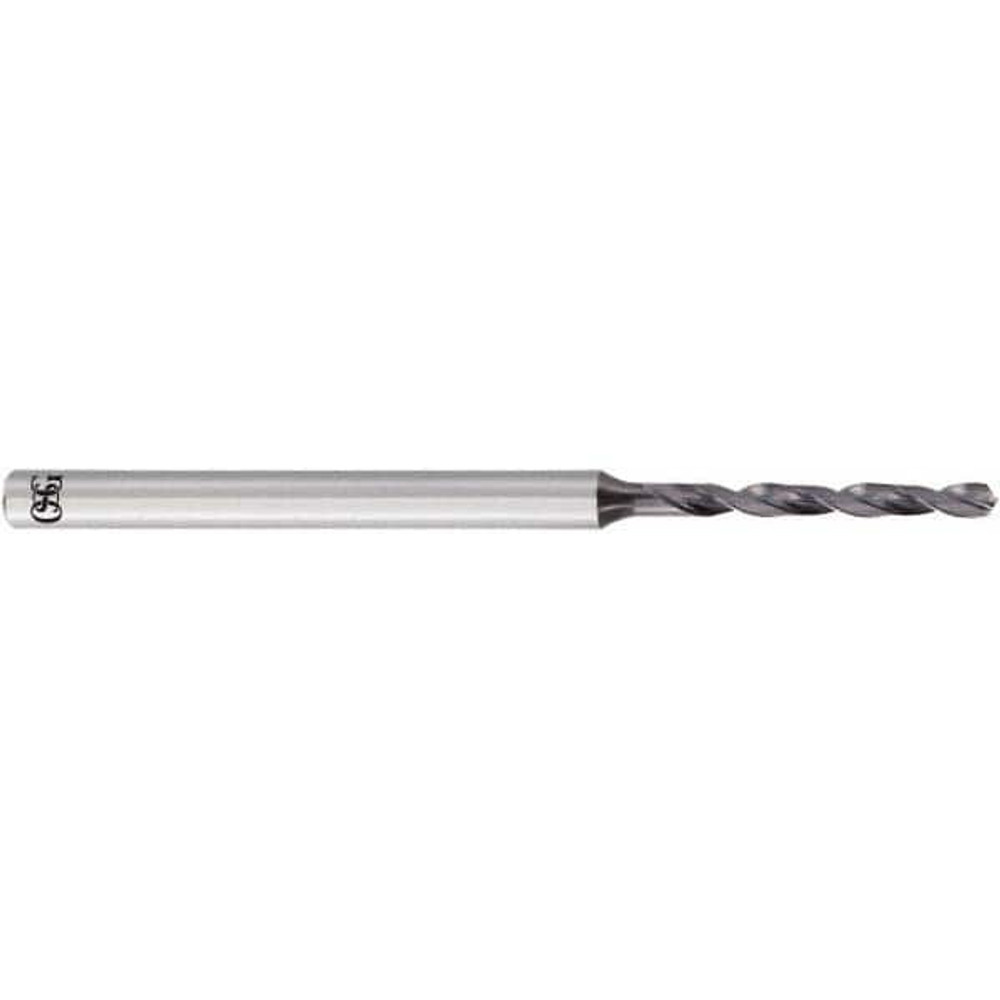 OSG 8577065 Micro Drill Bit: 0.65 mm Dia, 120 ° Point, Solid Carbide