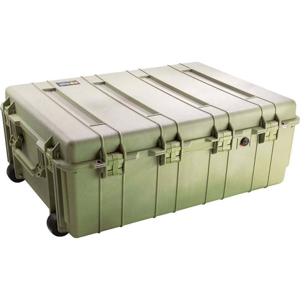 Pelican Products, Inc. 1730-000-130 Shipping Case: Layered Foam, 27-1/8" Wide, 14.37" Deep, 14-3/8" High