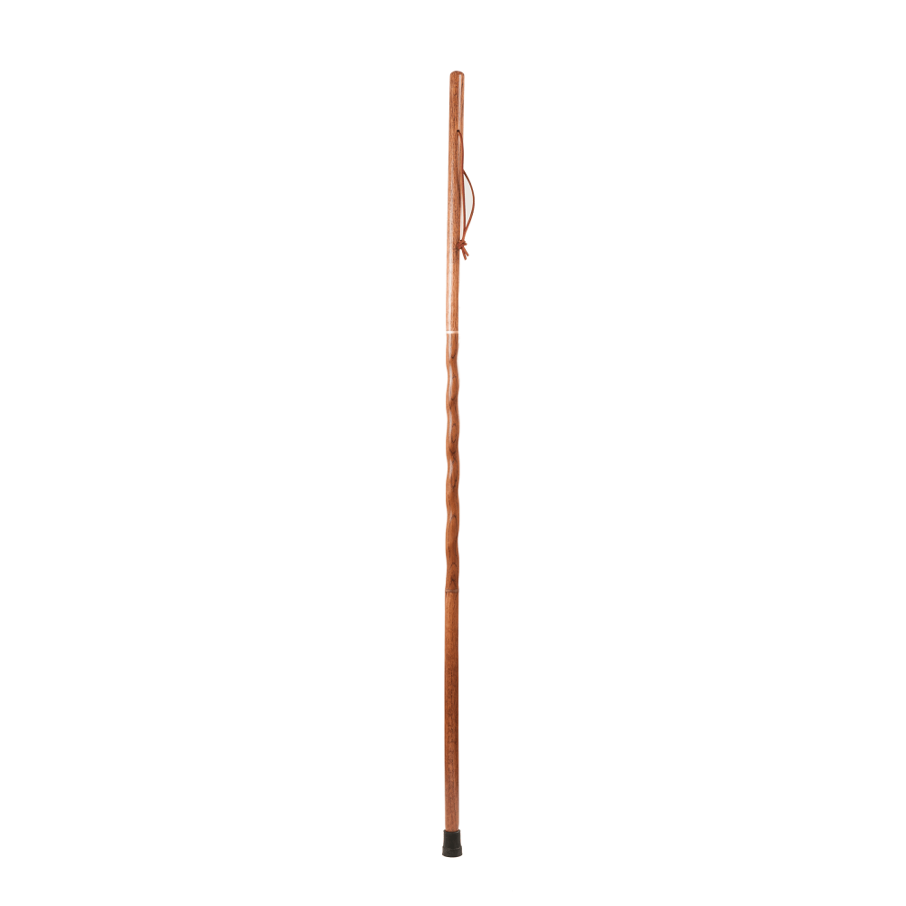 BRAZOS WALKING STICKS Brazos 602-3000-1325  Walking Sticks Travelers Collapsible Twisted Oak Walking Stick, 55in, Red