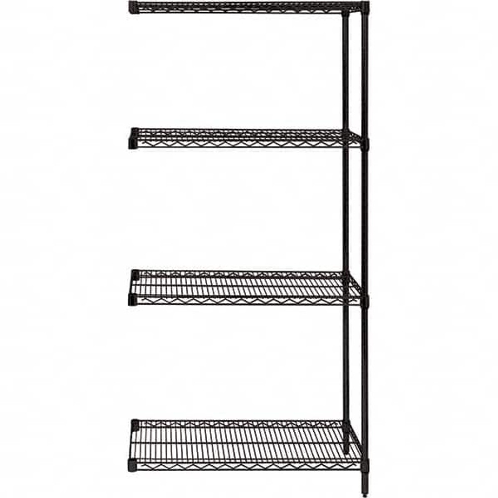 Quantum Storage AD54-1860BK Wire Shelving: Use With 1630 Built-In Combination Lock