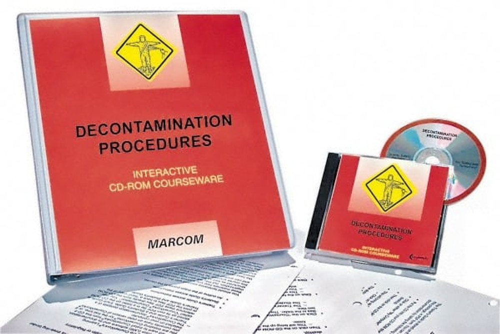 Marcom C000DEC0ED Decontamination Procedures, Multimedia Training Kit