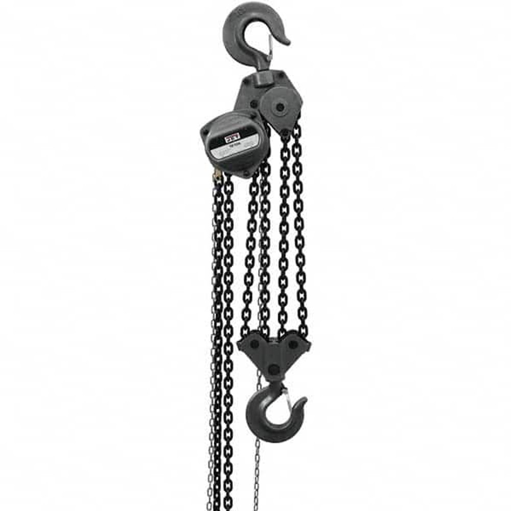 Jet 101962 Manual Hand Chain Hoist: 22,000 lb Working Load Limit, 20' Max Lift