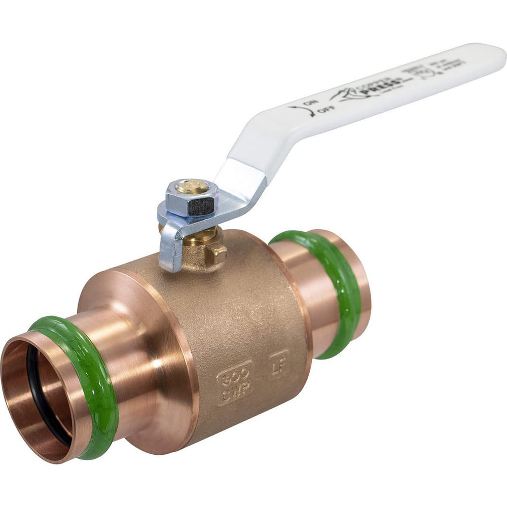 Merit Brass MB70000 Ball Valves; Valve Type: Ball Valve ; Pipe Size: 1/2 ; Valve Structure: 1-Piece ; Tube Outside Diameter: 0.965 ; Body Material: Copper ; Connection Style: Push-to-Connect