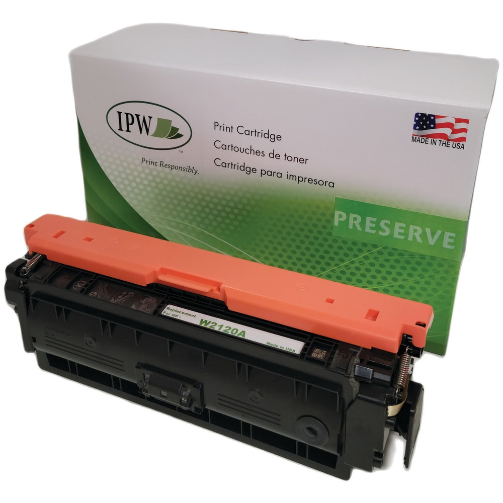 IMAGE PROJECTIONS WEST, INC. IPW W2120AN-ODP  Preserve Remanufactured Black Toner Cartridge Replacement For HP W2120A, W2120AN-ODP