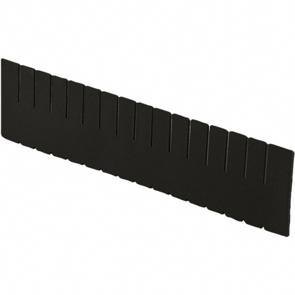 LEWISBins+ DV2280-XL Bin Divider: Use with DC3080 Long Side Measures 7.4" Tall, Black