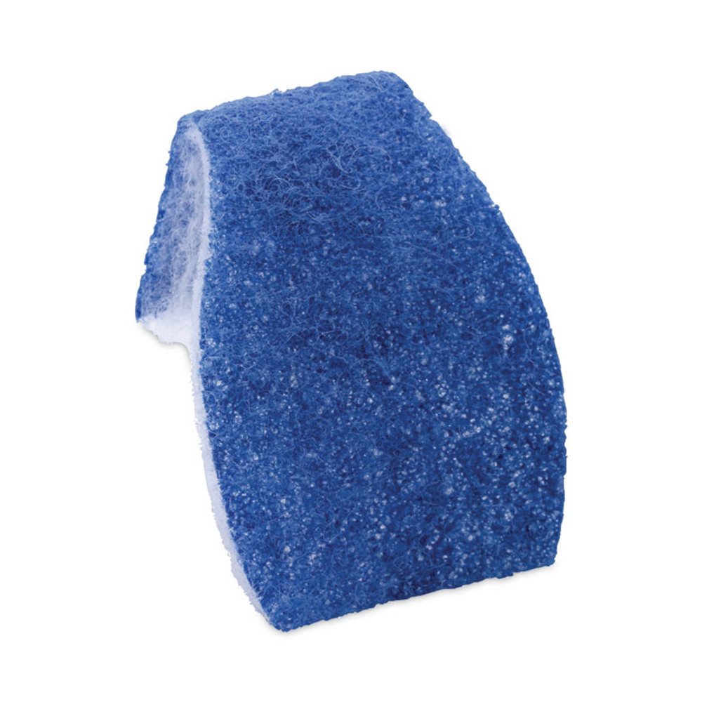3M/COMMERCIAL TAPE DIV. Scotch-Brite® 558RF Disposable Toilet Scrubber Refill, Blue/White, 10/Pack