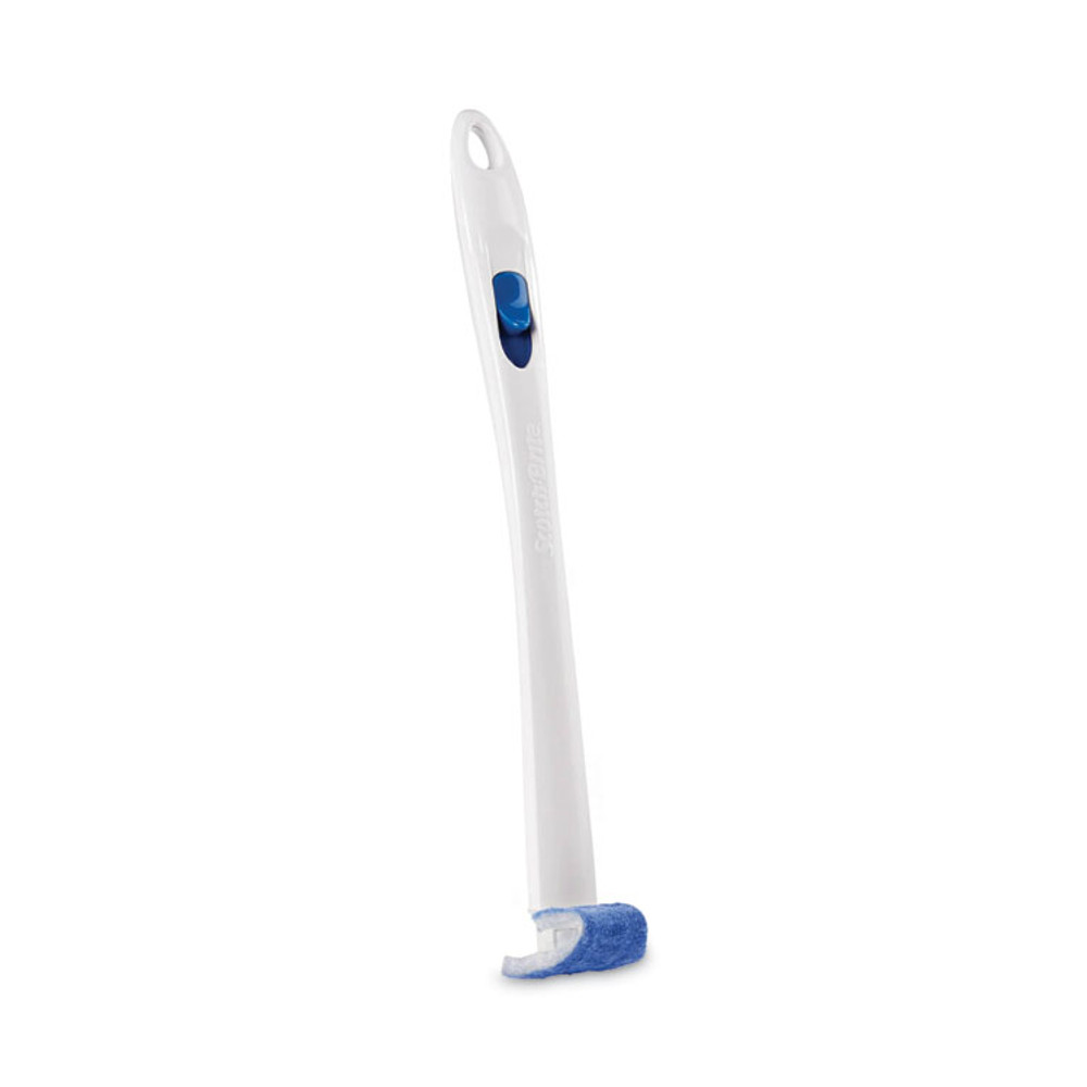 3M/COMMERCIAL TAPE DIV. Scotch-Brite® 558RF Disposable Toilet Scrubber Refill, Blue/White, 10/Pack