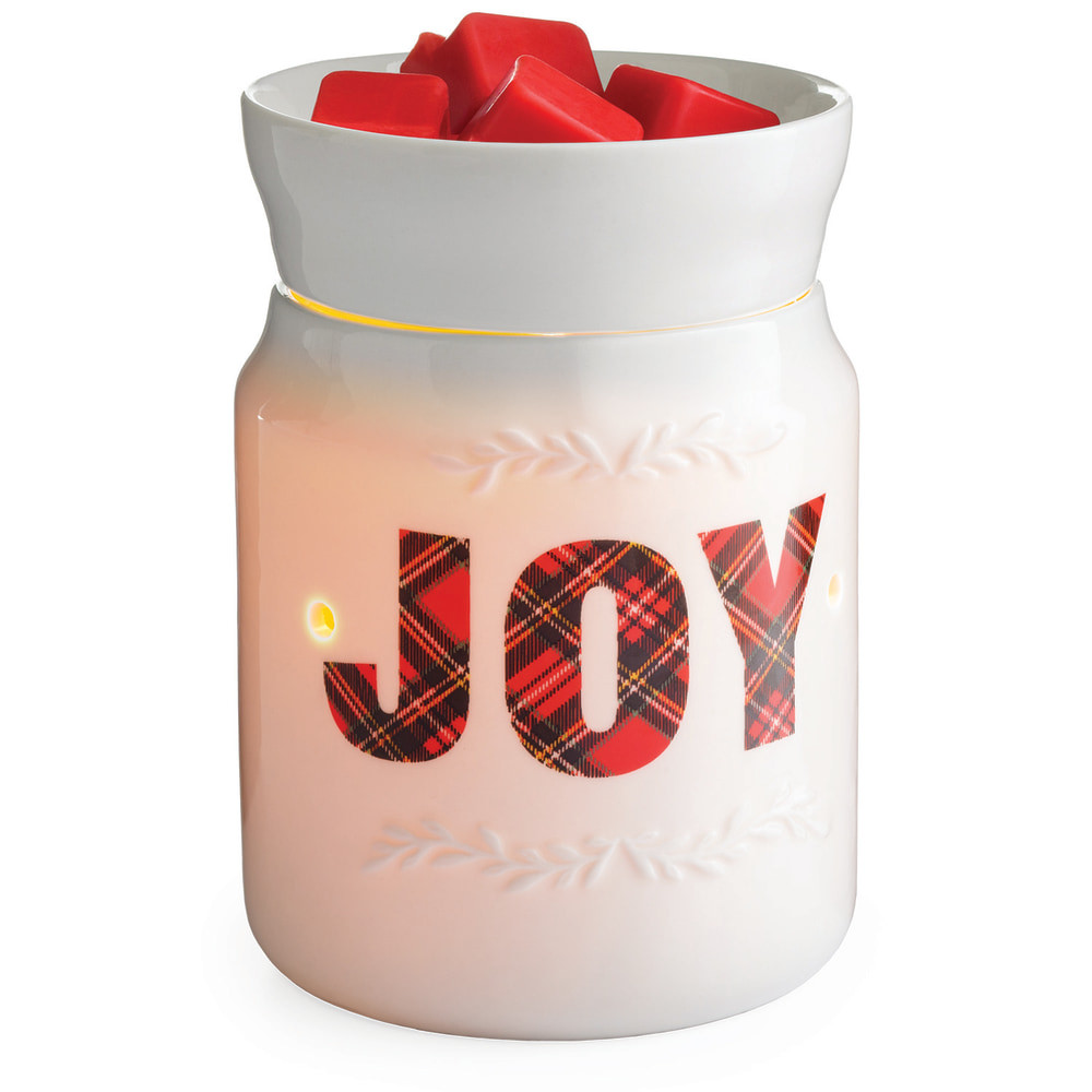 CANDLE WARMERS, ETC. RWJOY Candle Warmers Etc Illumination Fragrance Warmer, Joy, 8-13/16inH x 5-13/16inW