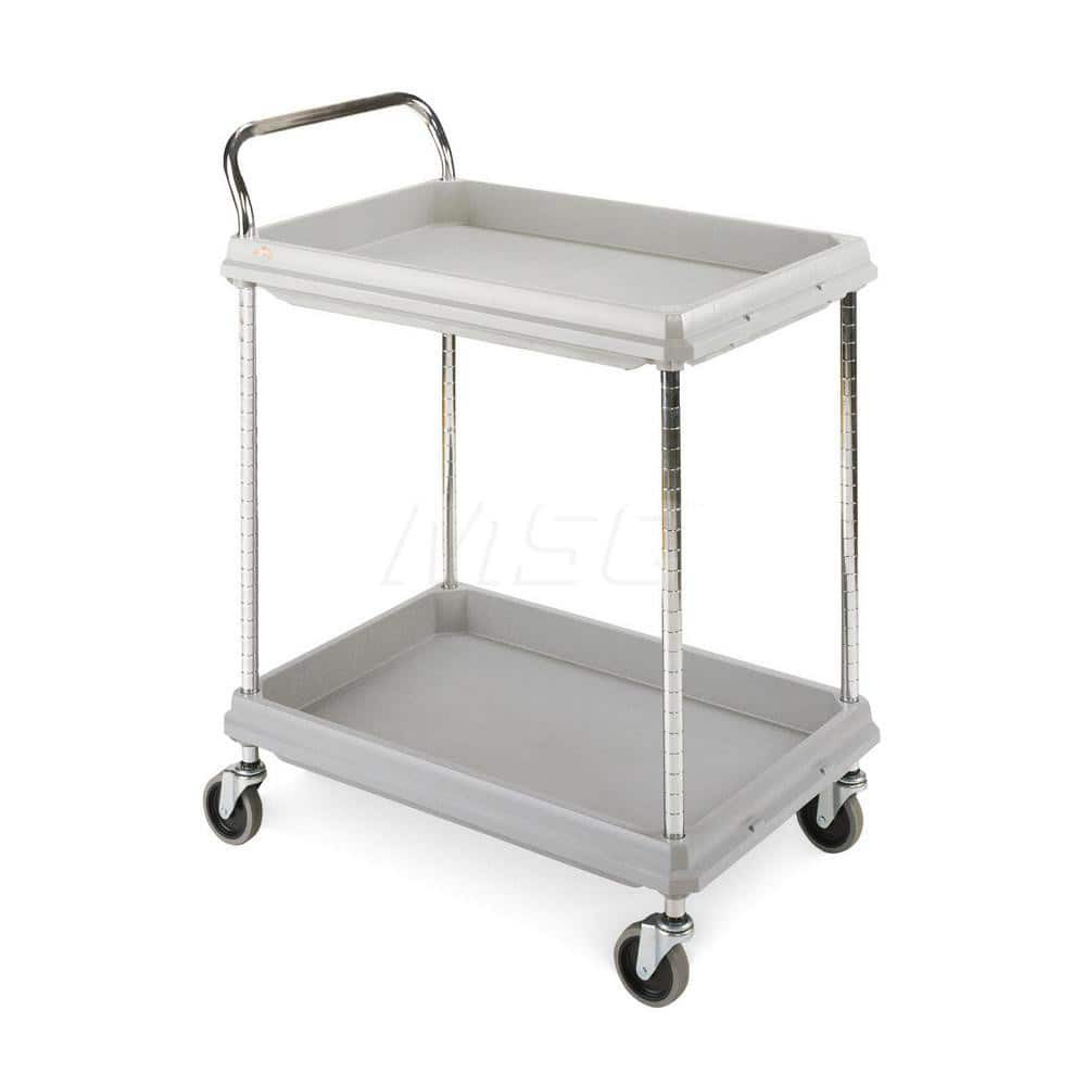 Metro BC2030-2DG Utility Cart: Polymer & Steel