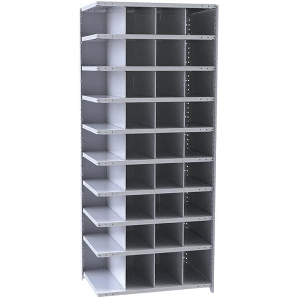 Hallowell A5527-18HG 36 Bin Closed Industrial Bin Shelving