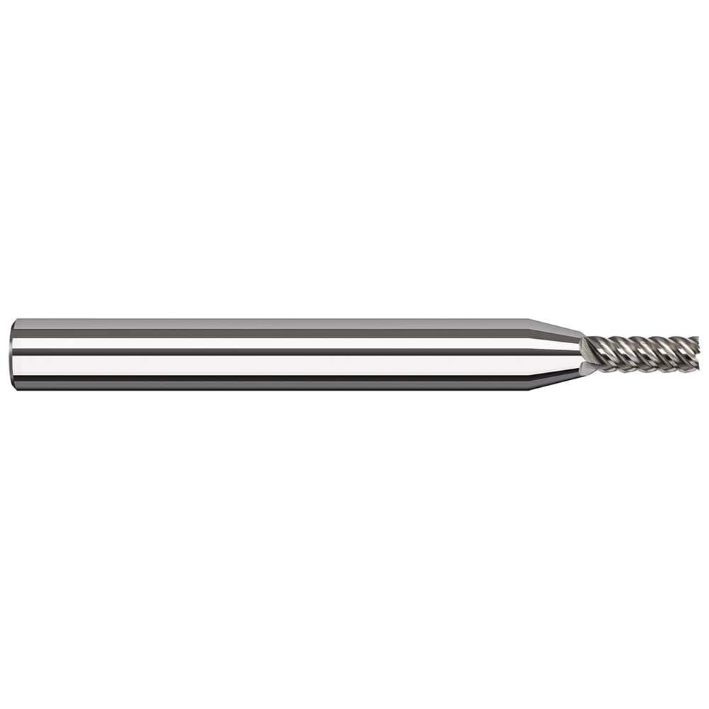 Harvey Tool 948916 Square End Mill: 1/4'' Dia, 3/4'' LOC, 1/4'' Shank Dia, 2-1/2'' OAL, 5 Flutes, Solid Carbide