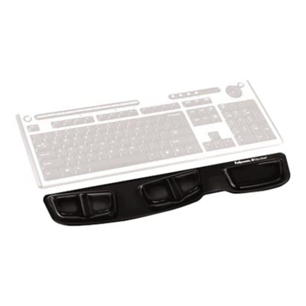 FELLOWES INC. 9183201 Fellowes Keyboard Palm Support with Microban Protection