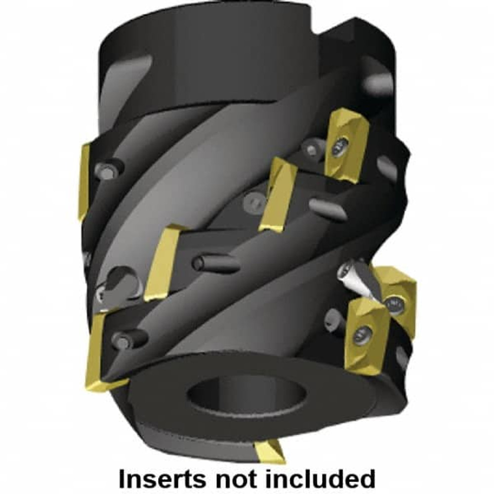 Kennametal 3732938 2-1/2" Cut Diam, 1" Arbor Hole Diam, 1.57" Max Depth, Indexable Square-Shoulder Face Mill