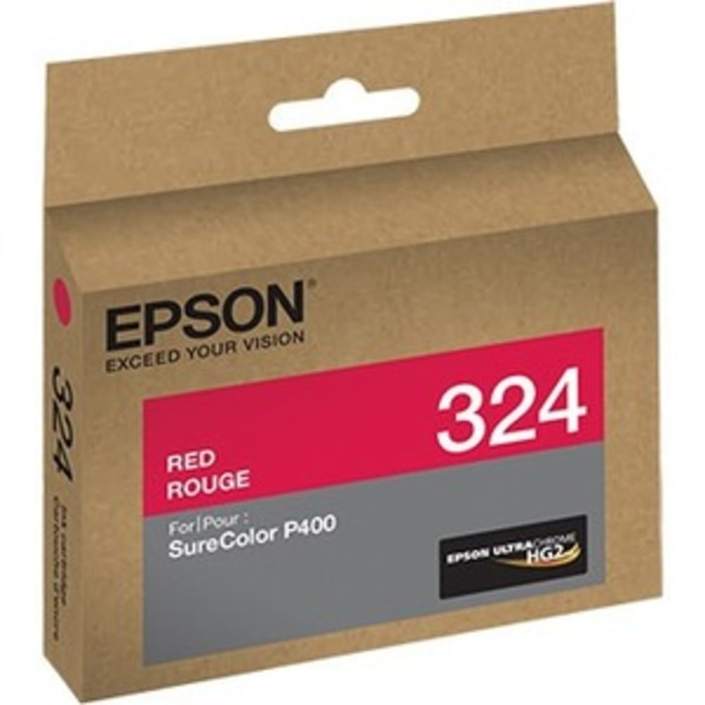 EPSON AMERICA INC. T324720 Epson UltraChrome 324 Original Inkjet Ink Cartridge - Red Pack - Inkjet