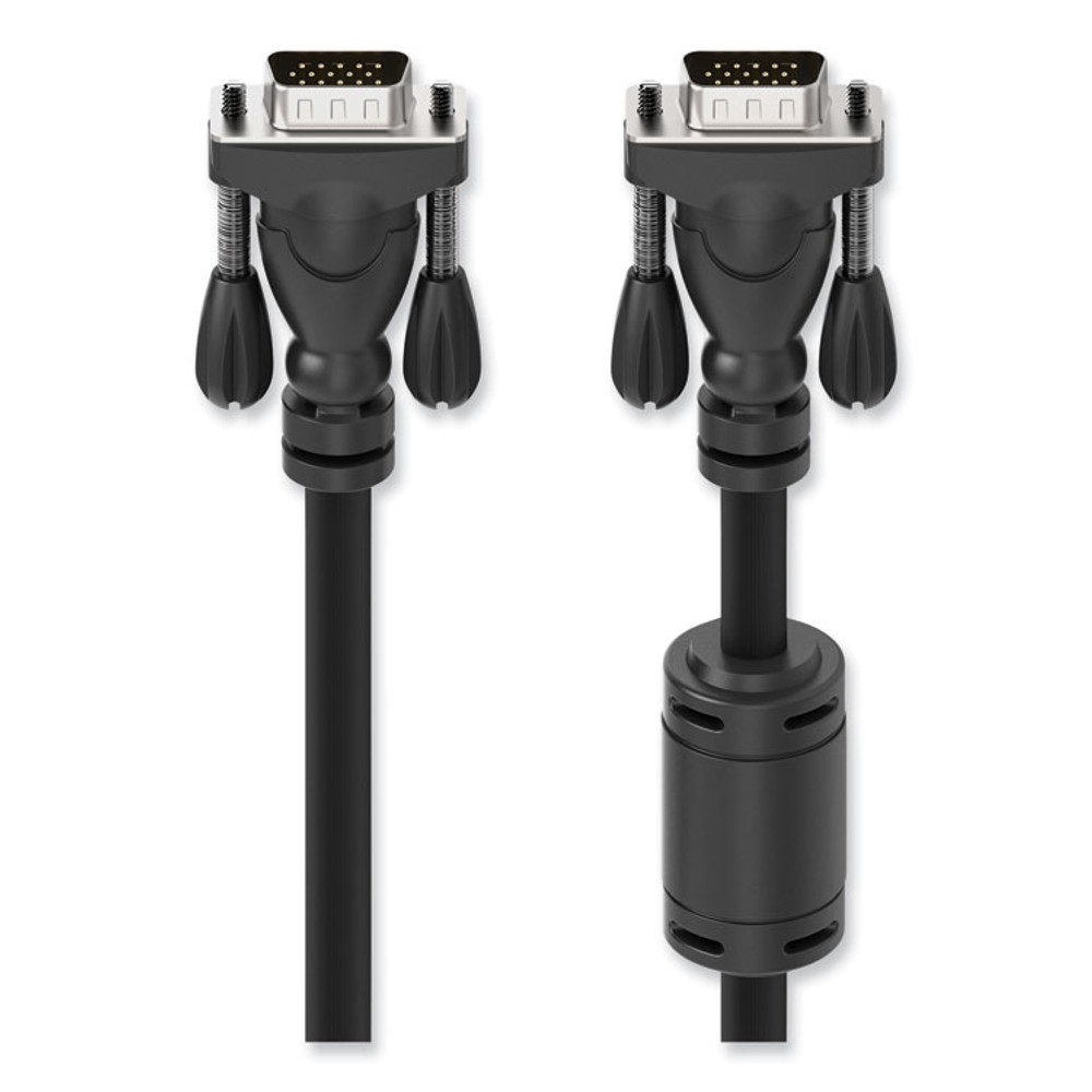 BELKIN COMPONENTS F3H98210 Pro Series High Integrity VGA Monitor Cable, 10 ft, Black
