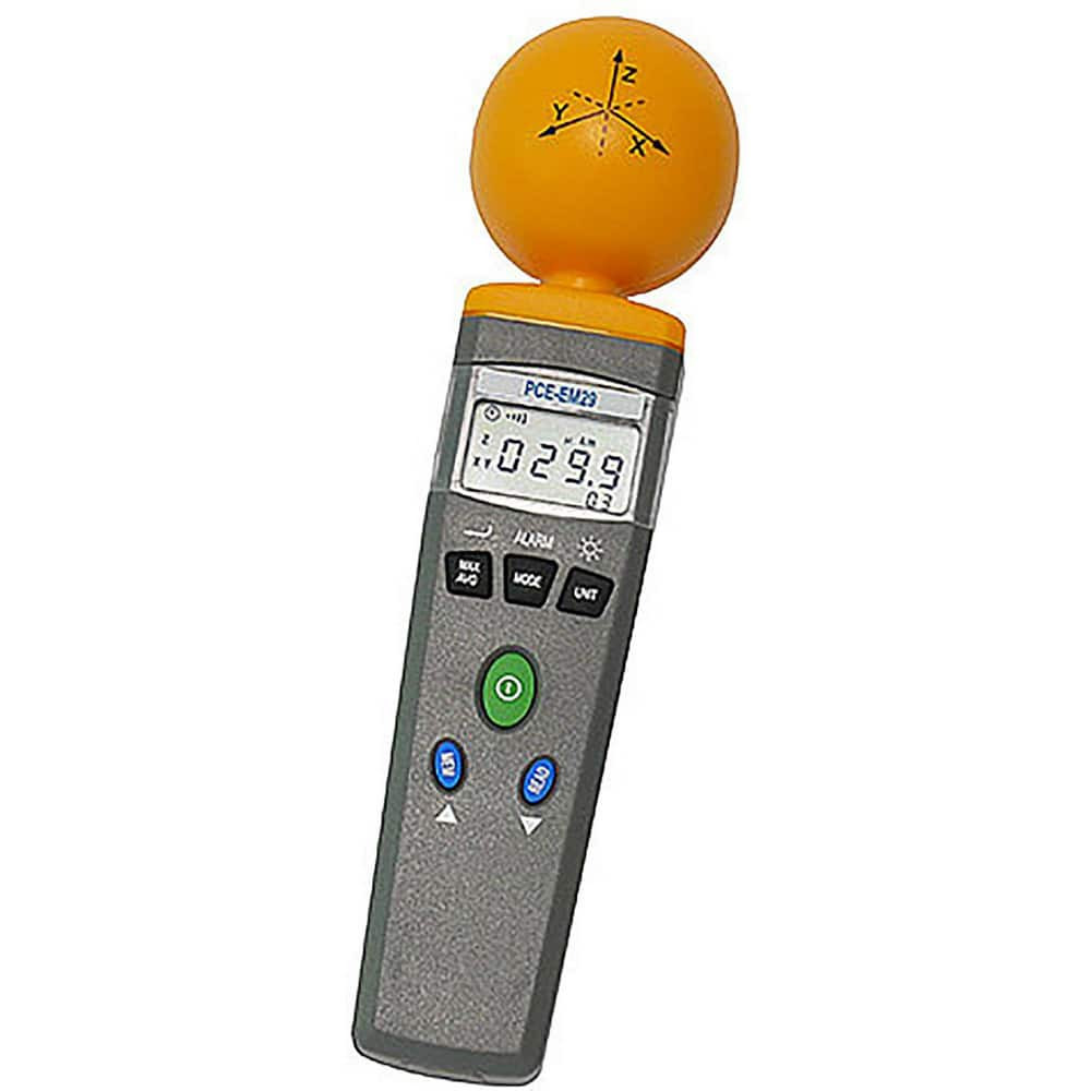 PCE Instruments PCE-EM 29 EMF Meters; Meter Type: RF/EMF ; Display Type: Digit LCD ; Monitors: Electric Fields & RF Strength ; Minimum Frequency: 50 ; Maximum Frequency: 3.5 ; Features: 6625