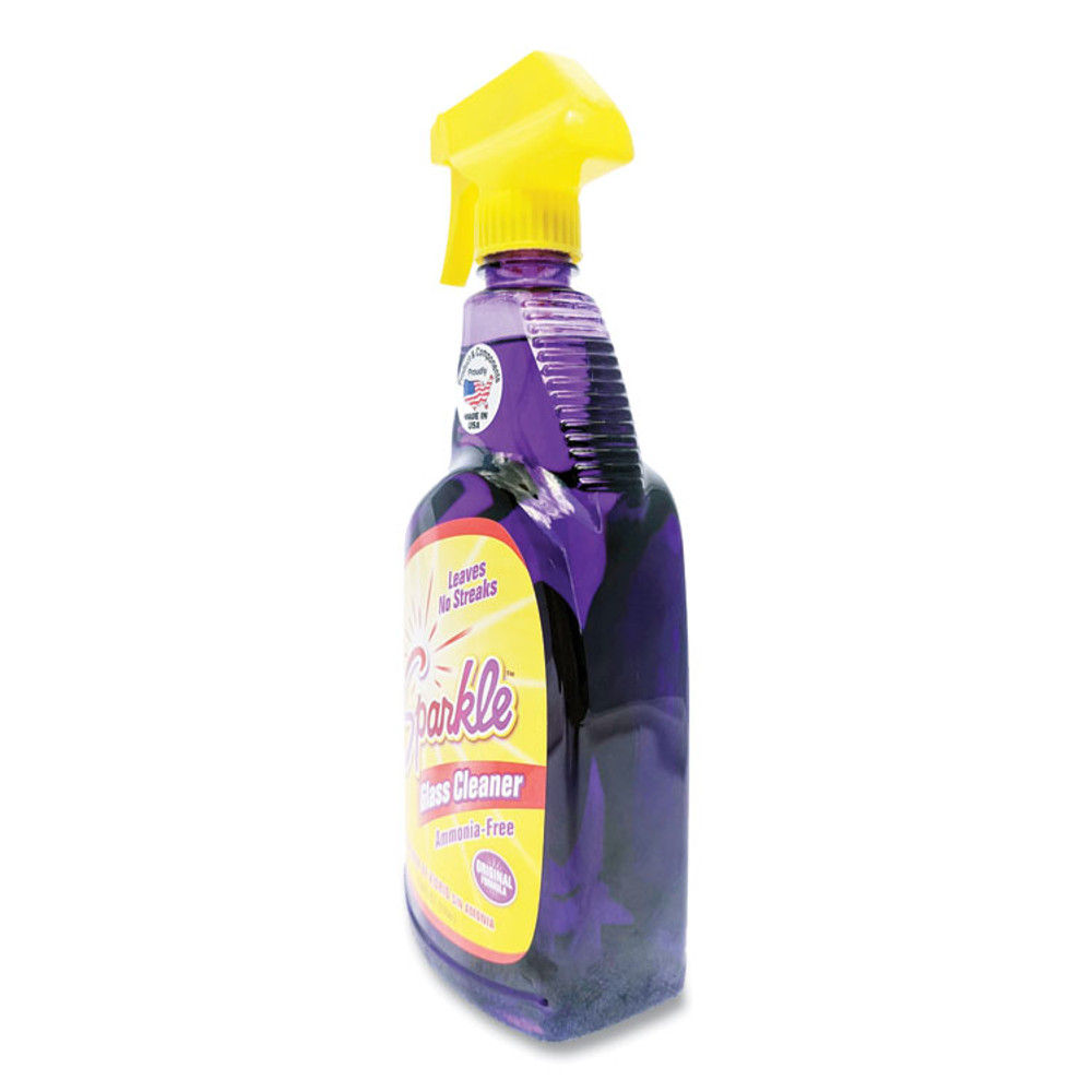 A.J. FUNK AND CO Sparkle 20345 Glass Cleaner, 33.8 oz Spray Bottle