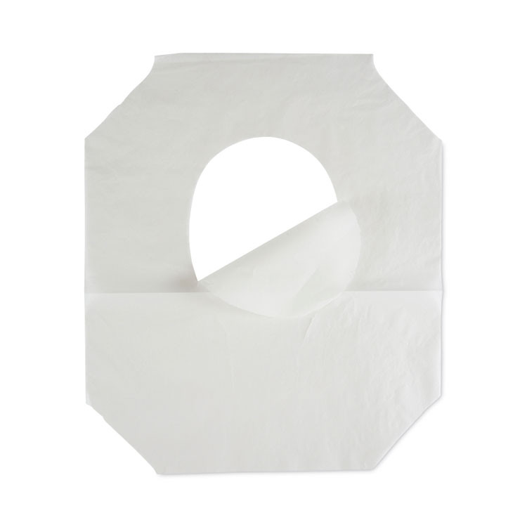 BOARDWALK K1000B Premium Half-Fold Toilet Seat Covers, 14.17 x 16.73, White, 250/Sleeve, 4 Sleeves/Carton