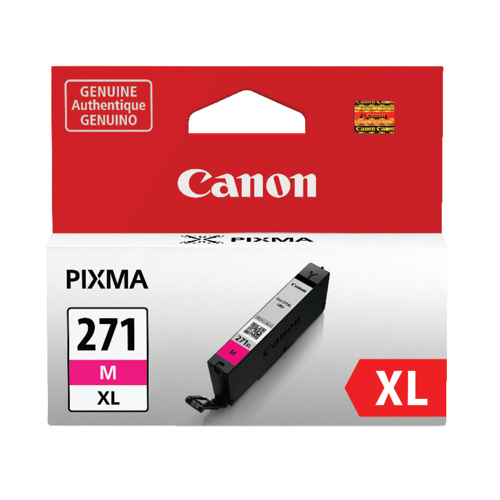 CANON USA, INC. 0338C001 Canon CLI-271XL Magenta High-Yield Ink Tank, 0338C001