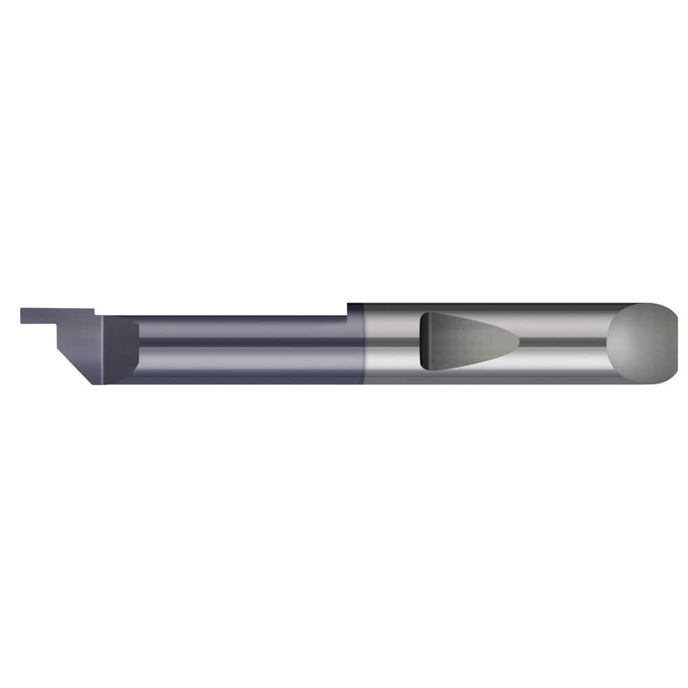 Micro 100 QFGIC3-8466X Grooving Tools; Grooving Tool Type: Face ; Cutting Direction: Right Hand ; Shank Diameter (Inch): 3/8 ; Overall Length (Decimal Inch): 2.5000 ; Material: Solid Carbide ; Interior/Exterior: Interior