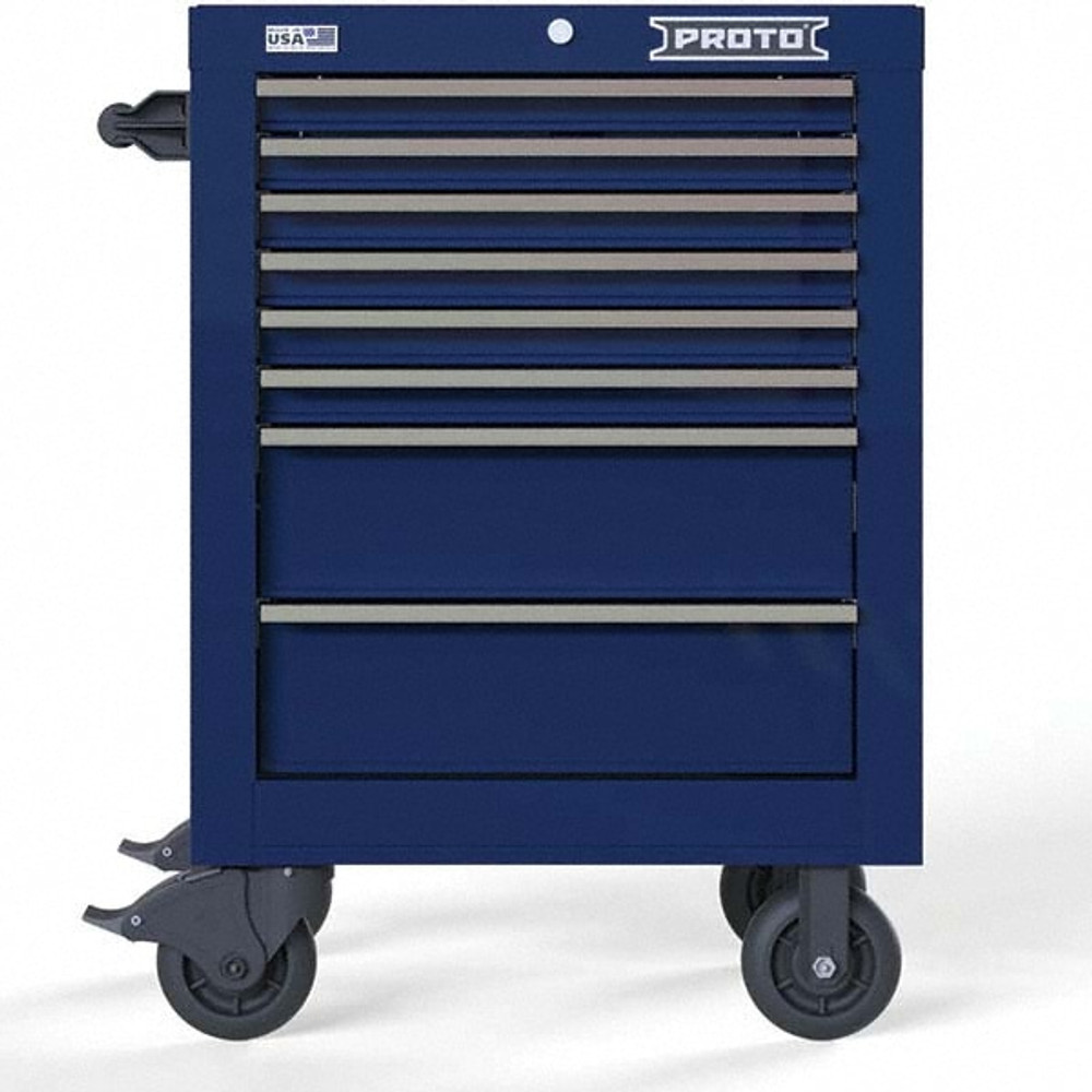 Proto JSTV2739RS08BL Steel Tool Roller Cabinet: 8 Drawers