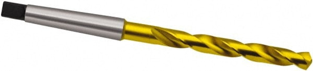 Guhring 9006540147500 Taper Shank Drill Bit: 0.5807" Dia, 2MT, 118 °, High Speed Steel