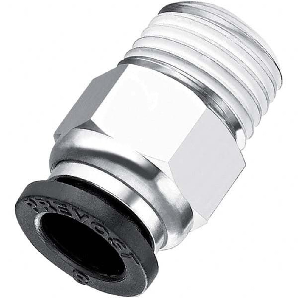 Prevost RPD MR3821 Push-To-Connect Tube Fitting: Union, 3/8" OD