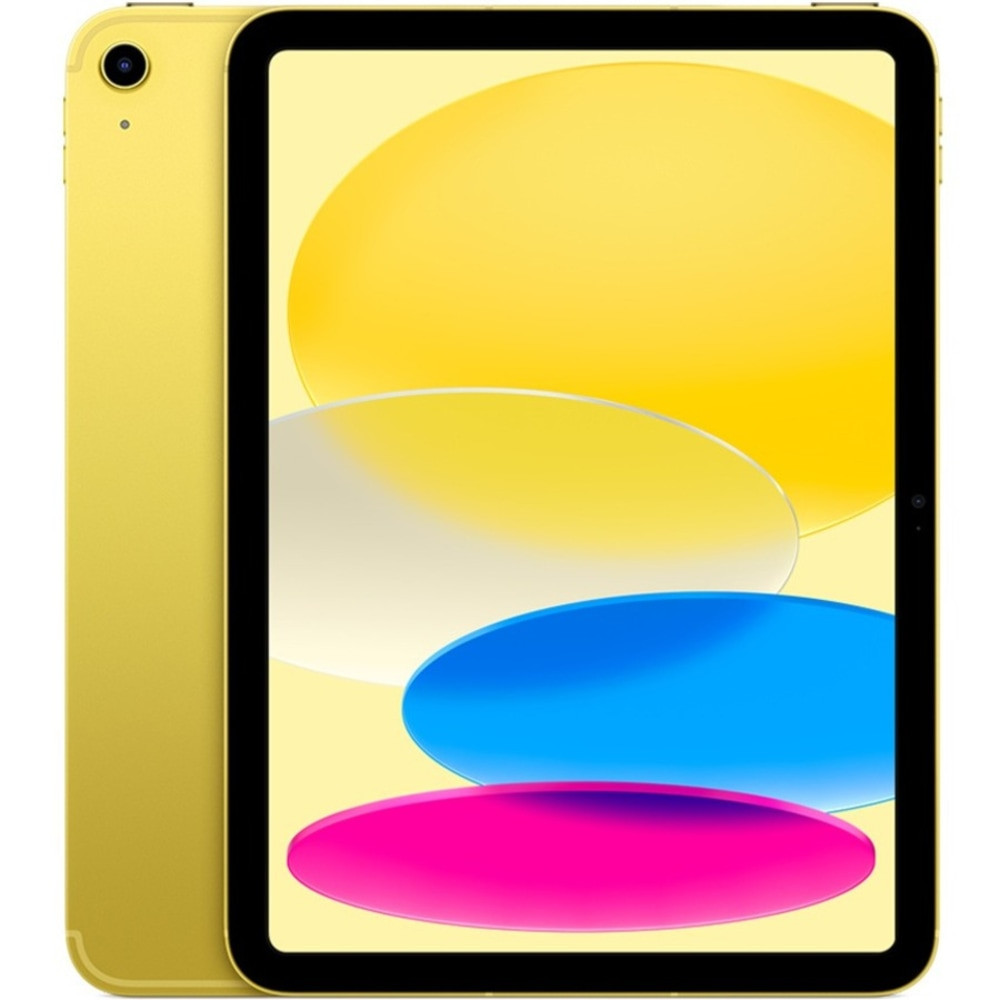 APPLE, INC. Apple MQ6L3LL/A  iPad Tablet, 10.9in Touch Screen, 4GB Memory, 64GB Storage, 5G, Yellow