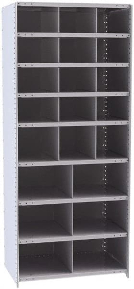 Hallowell 5532-24HG 21 Bin Closed Industrial Bin Shelving