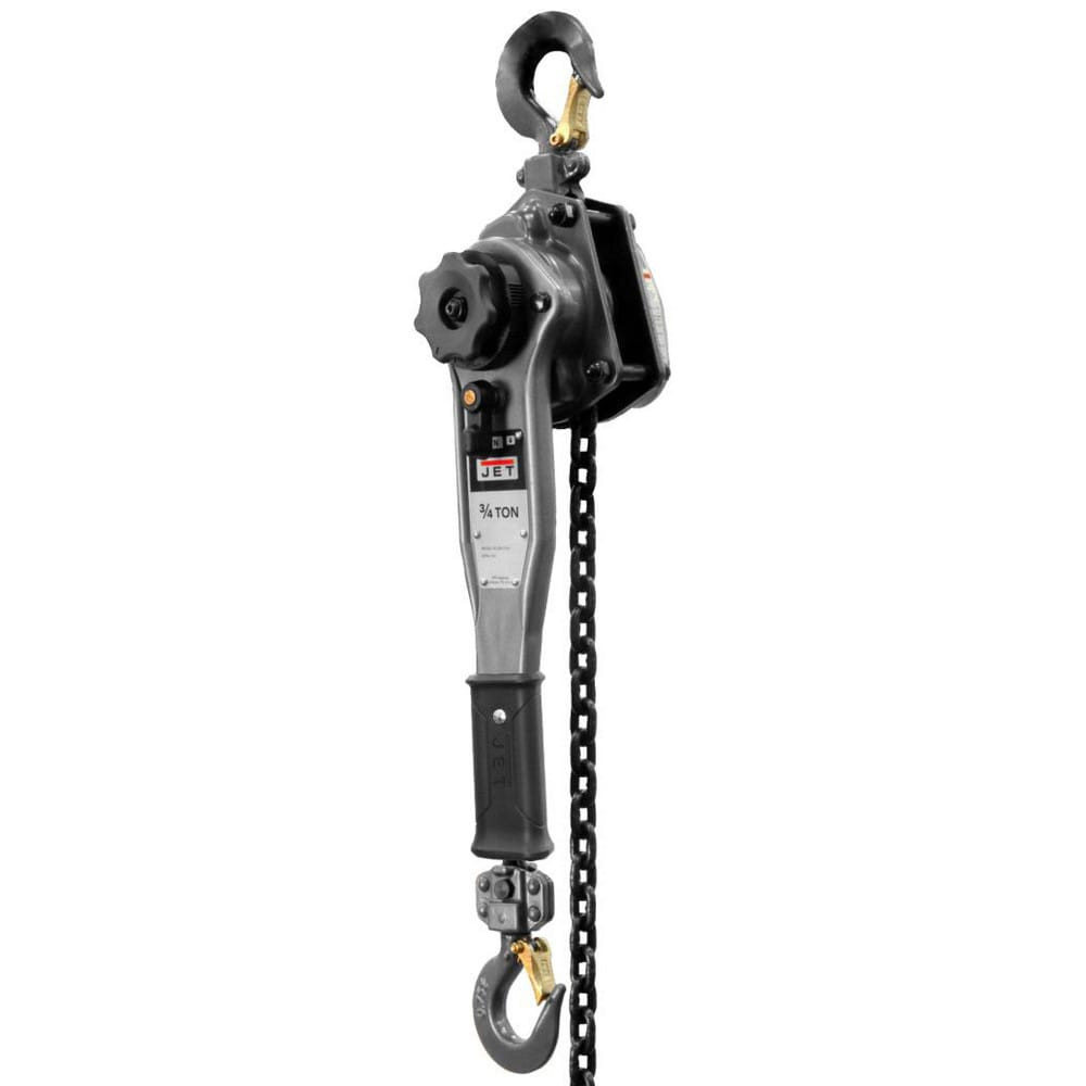 Jet 287305 Manual Hand Chain Hoist: 1,500 lb Working Load Limit, 30' Max Lift