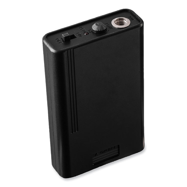 NATIONAL PUBLIC SEATING Oklahoma Sound® LWM7 Wireless Headset Microphone, 200 ft Range