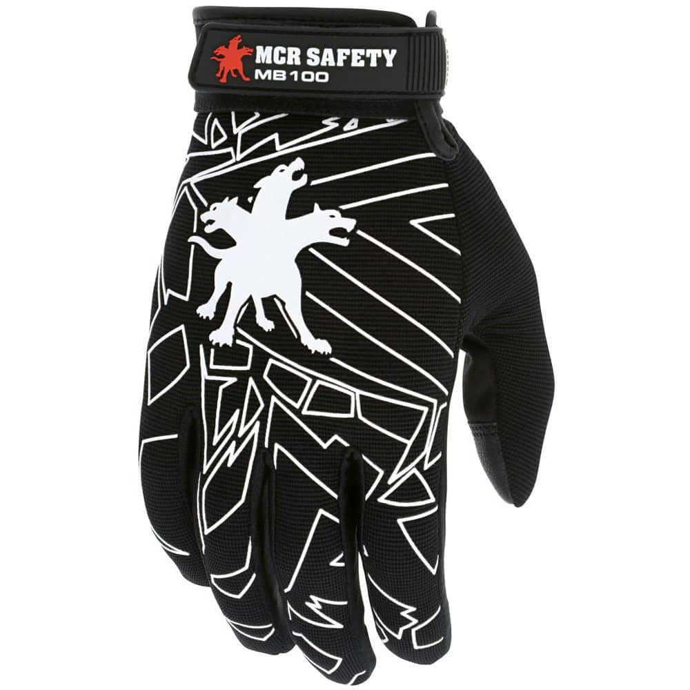 MCR Safety MB100M Gloves: Size M, Leather