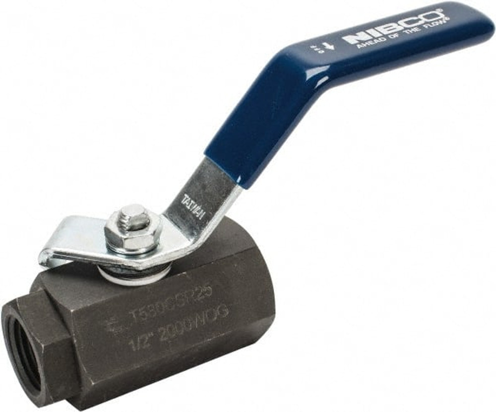 NIBCO NL94GG6 Standard Manual Ball Valve: 1/2" Pipe, Standard Port