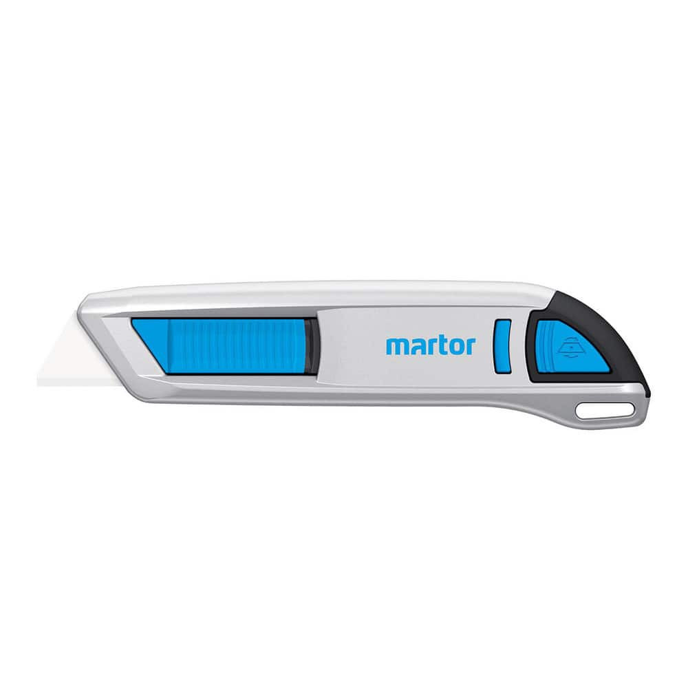 Martor USA 500001.17 Utility Knives, Snap Blades & Box Cutters; Blade Type: Pointed Tip ; Handle Material: Aluminum ; Blade Material: Ceramic ; Blade Length (mm): 49.9000 ; Blade Length (Decimal Inch): 1.9646 ; Handle Length: 49.90