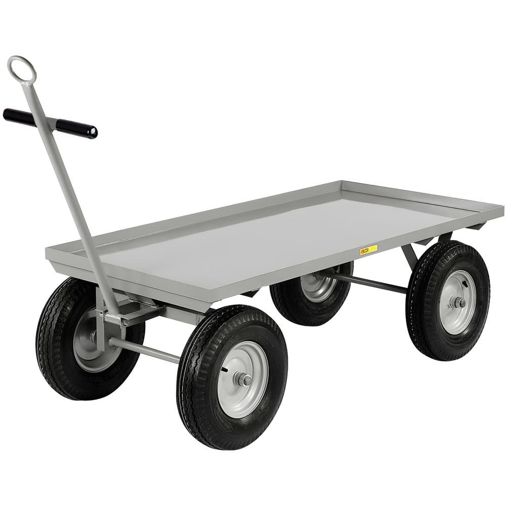 Little Giant. CH-3048-16P-CR Bar, Panel & Platform Trucks; Type: Heavy-Duty Wagon Truck ; Load Capacity (Lb. - 3 Decimals): 3000.000 ; Body Material: Steel ; Height (Inch): 20 ; Deck Surface: Smooth ; Platform Height: 18.5in