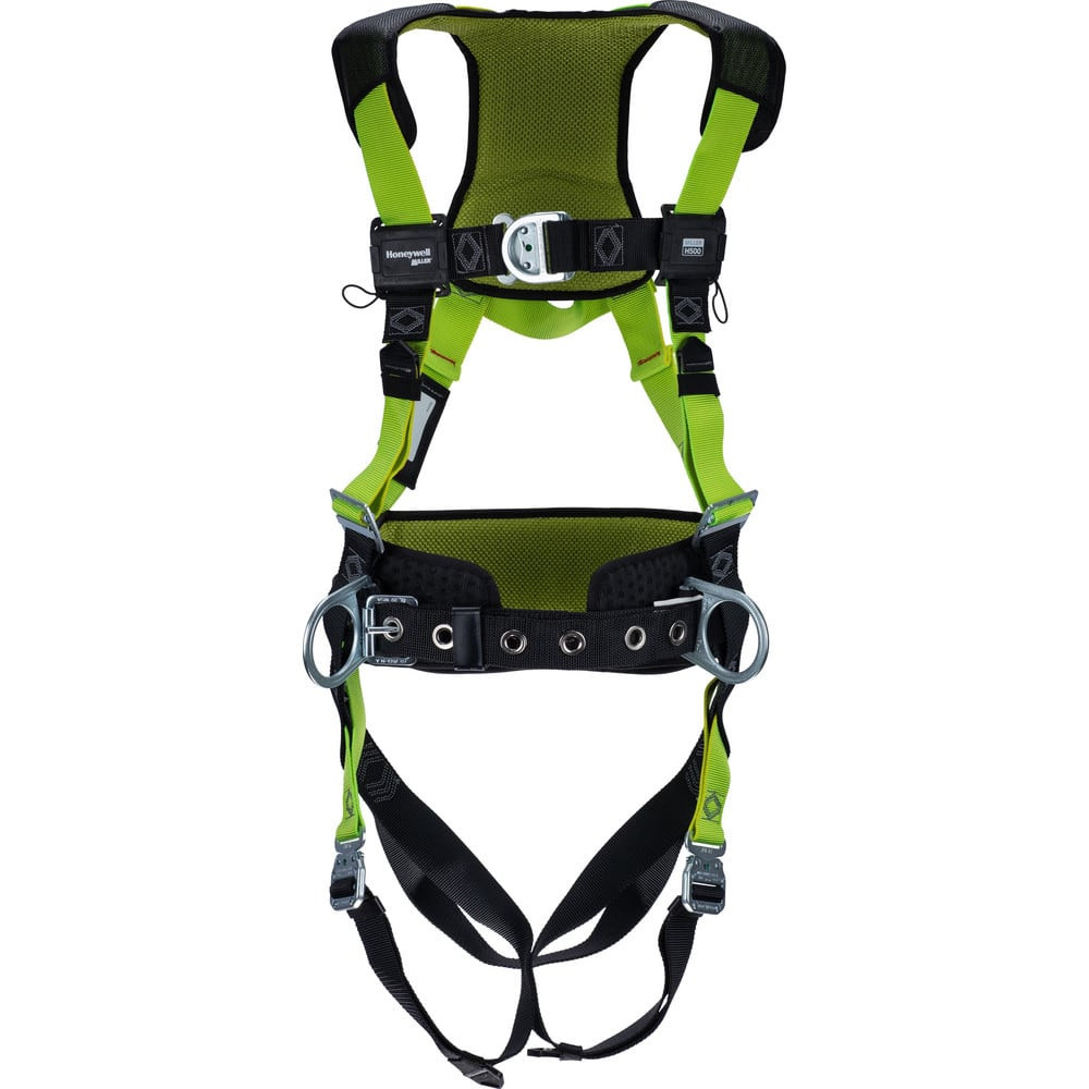 Miller H5CC311021 Harnesses; Harness Protection Type: Personal Fall Protection ; Size: Small/Medium ; Features: Highly Breathable, Lightweight, Ergonomic Shoulder/Back Padding. Ergonomic Pressure-Relief Waist Pad.  Leg And Shoulder Webbing.