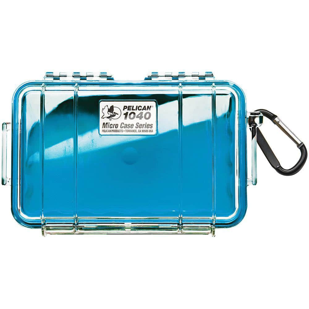 Pelican Products, Inc. 1040-026-100 Clamshell Hard Case: Liner Foam, 5-1/16" Wide, 2.12" Deep, 2-1/8" High