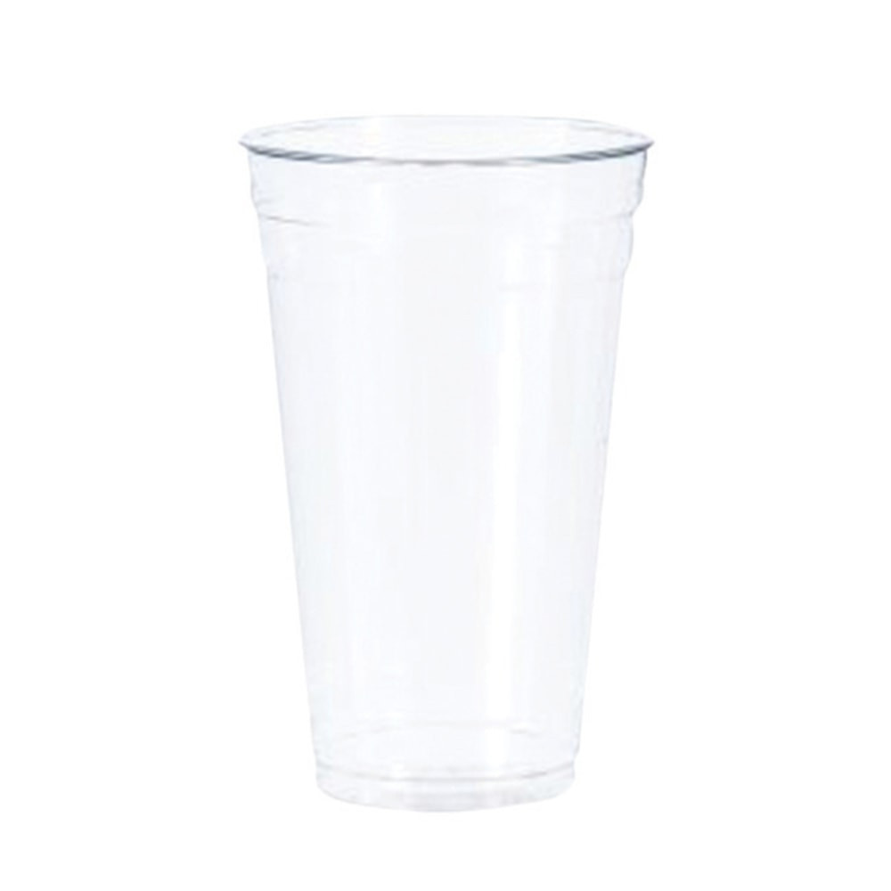 SOLO CUP COMPANY TD24 Solo Cup Ultra Clear Plastic Cups, 24 Oz, Case Of 600 Cups