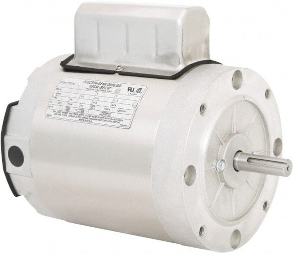 Leeson 117496.00 Single Phase AC Motor: TENV Enclosure